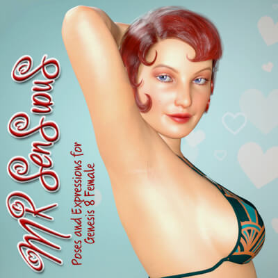 MR Sensuous Poses and Expressions for Genesis 8 Female