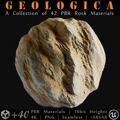 The Geologica Engine 42 Parametric Rock &amp Cliff SBSARs