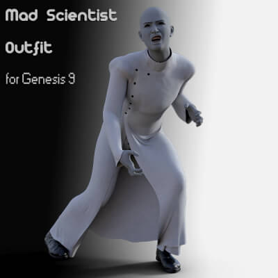 dForce Mad Scientist Outfit for G9