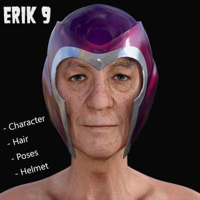 Erik Character Set for Genesis 9