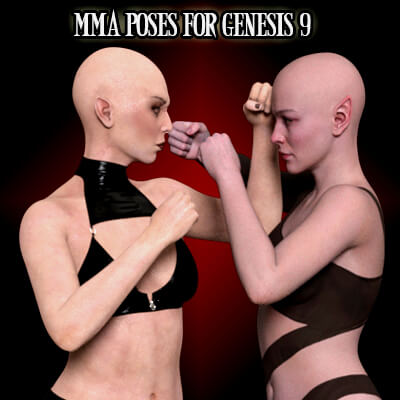 MMA Poses for Genesis 9