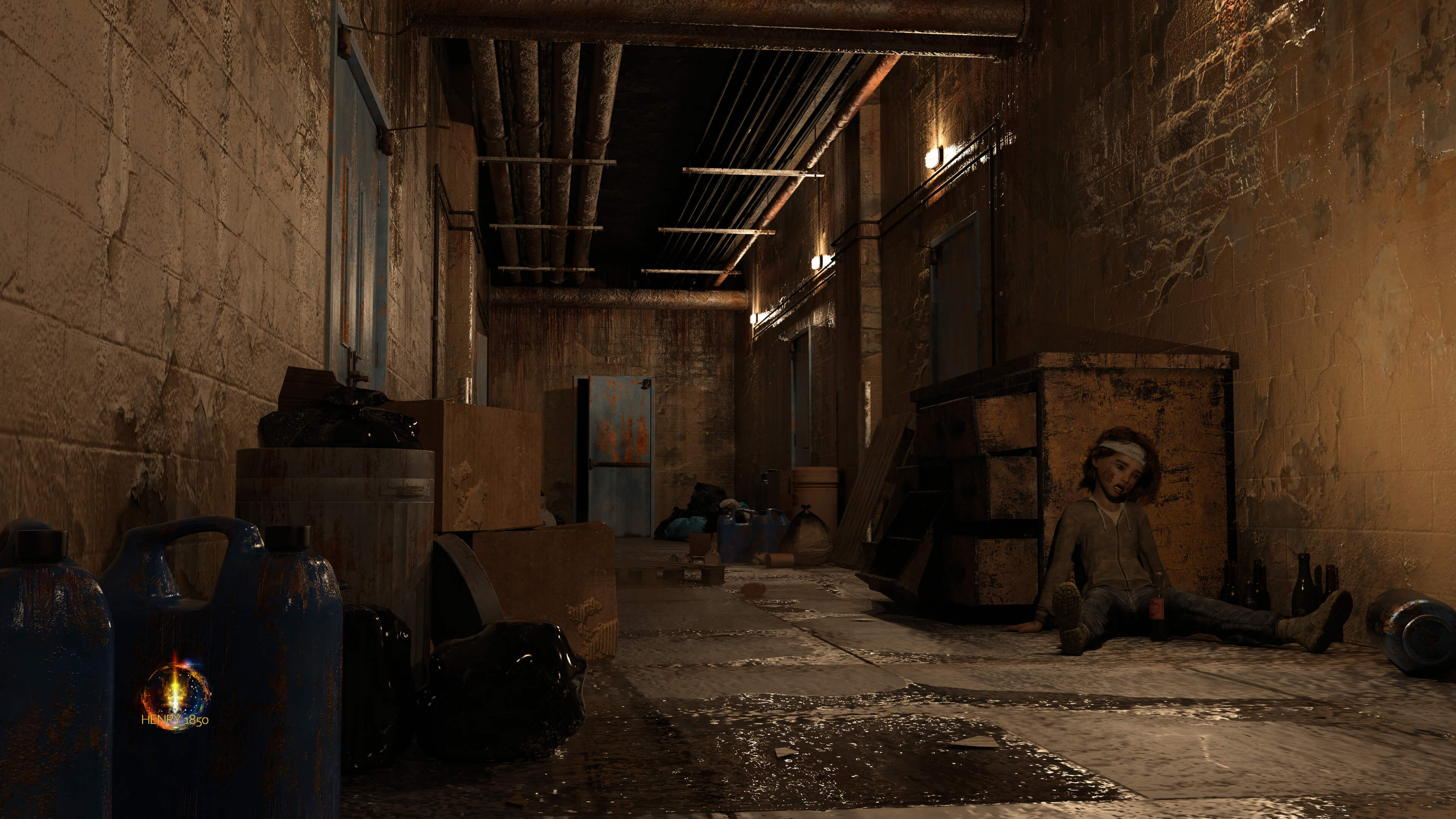 Comfortably Numb 3D Render, Digital Art by Henry1850