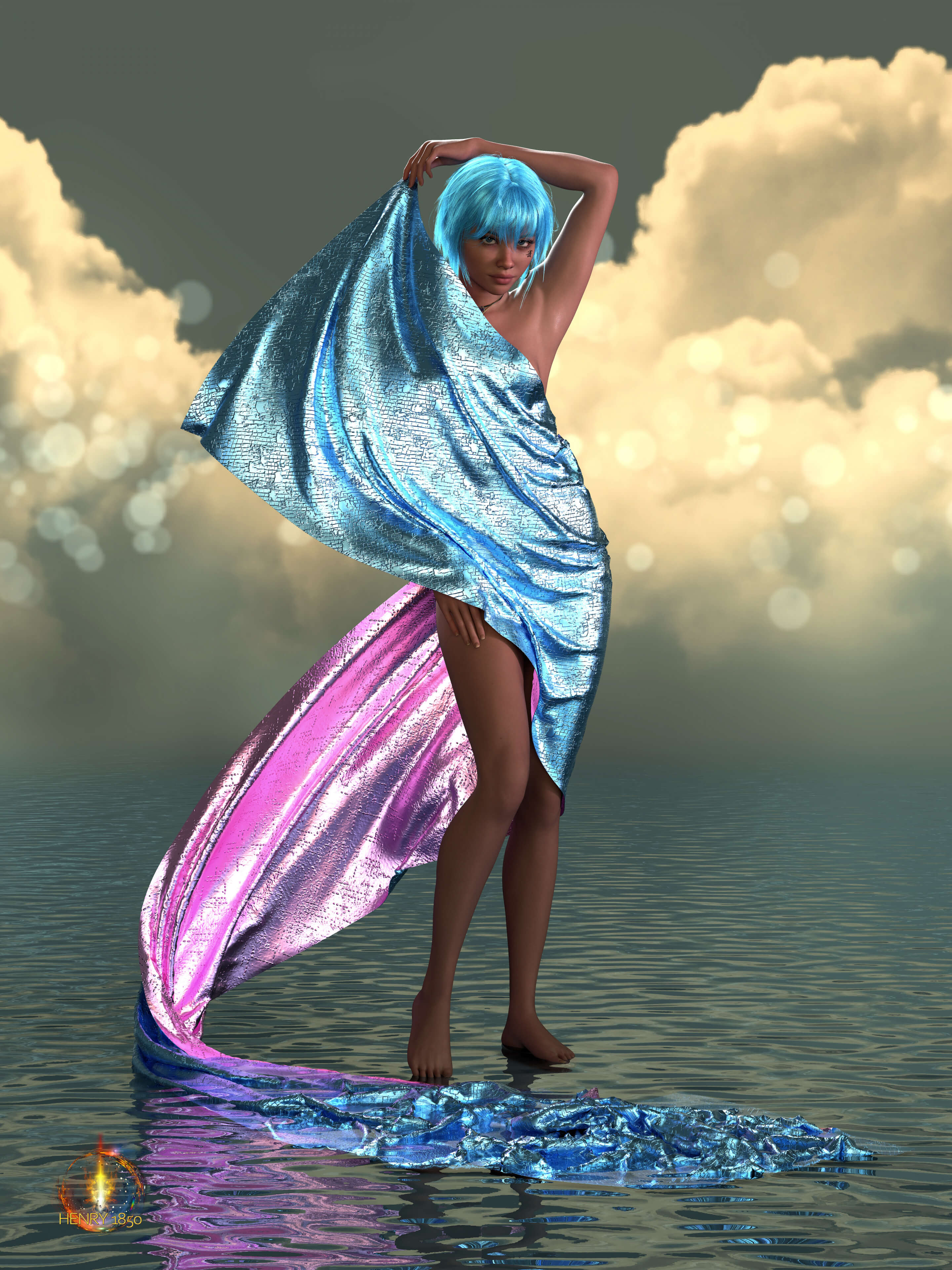 Enjoy Life 3D Render, Digital Art by Henry1850