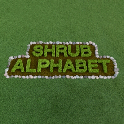 Shrub Alphabet