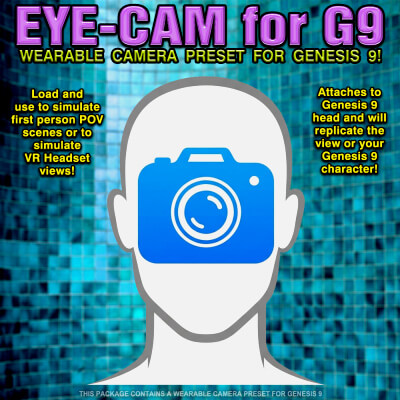 2026 POV EyeCam for Genesis 9