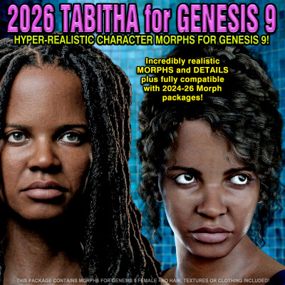 2026 Tabitha for Genesis 9 by HevieState3D