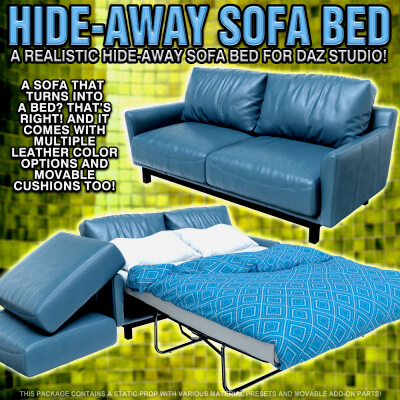 Hide-Away Sofa Bed