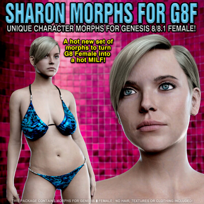 Sharon Morphs for Genesis 8/8.1 Female