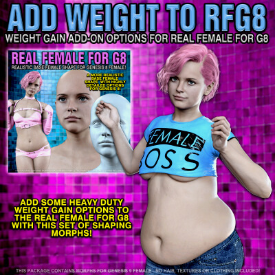 Weight Gain for Real Female G8