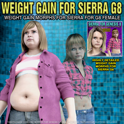 Weight Gain Morphs for Sierra G8 Female
