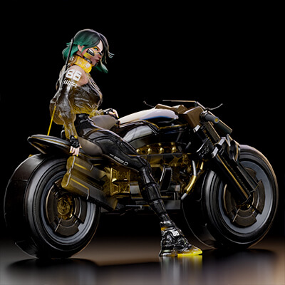 Cybernetic Princess of Ethiopia - Andromeda - Complete