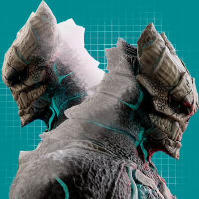 High and Low Poly Pack - Kaiju No 8 - Hibino Kafka