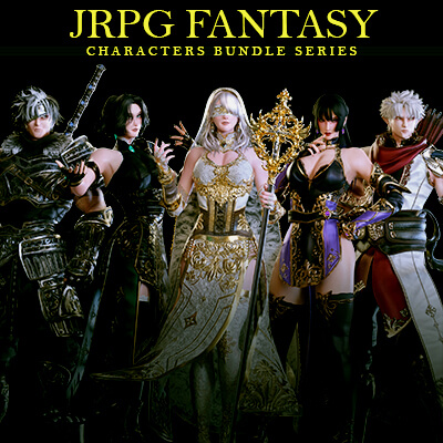 JRPG Fantasy Characters - Bundle Edition