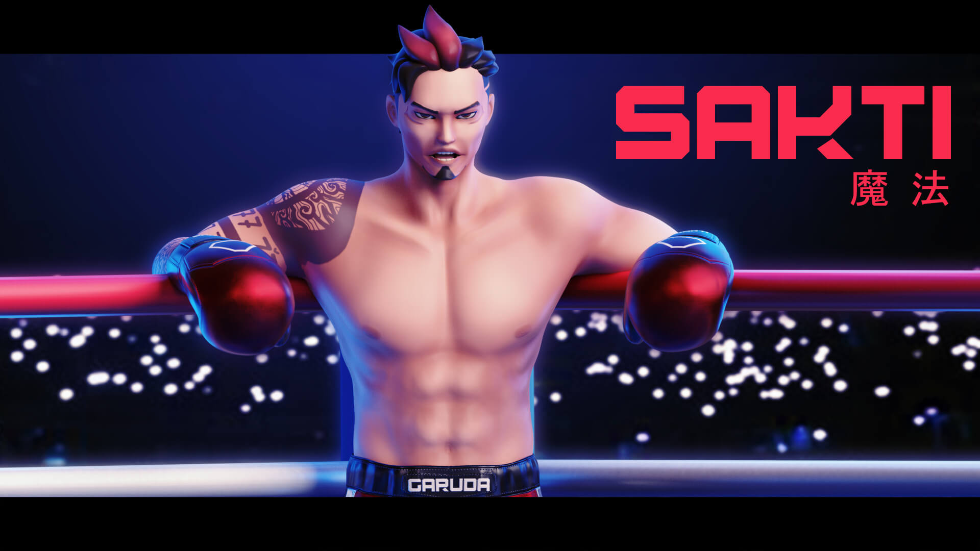 Low Poly Boxer & MMA Fighter Sakti 3D Model by Hisqiefurqoni