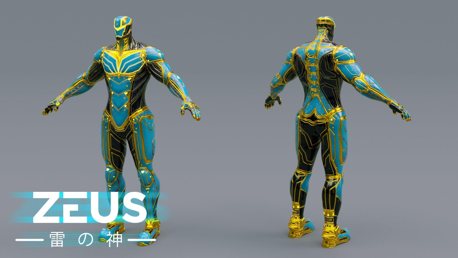 Zeus God Of Sky The Trinity 3D Model By Hisqiefurqoni Zeus God Of Sky The Trinity 3D Model By Hisqiefurqoni