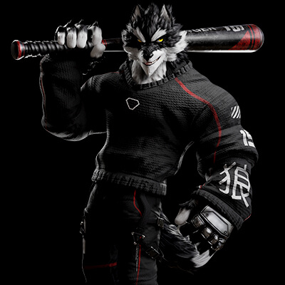 Stylized Male Furry Game Character - Terry