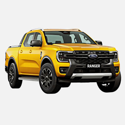 2023 Ford Ranger - 3D Model by HKV Studios