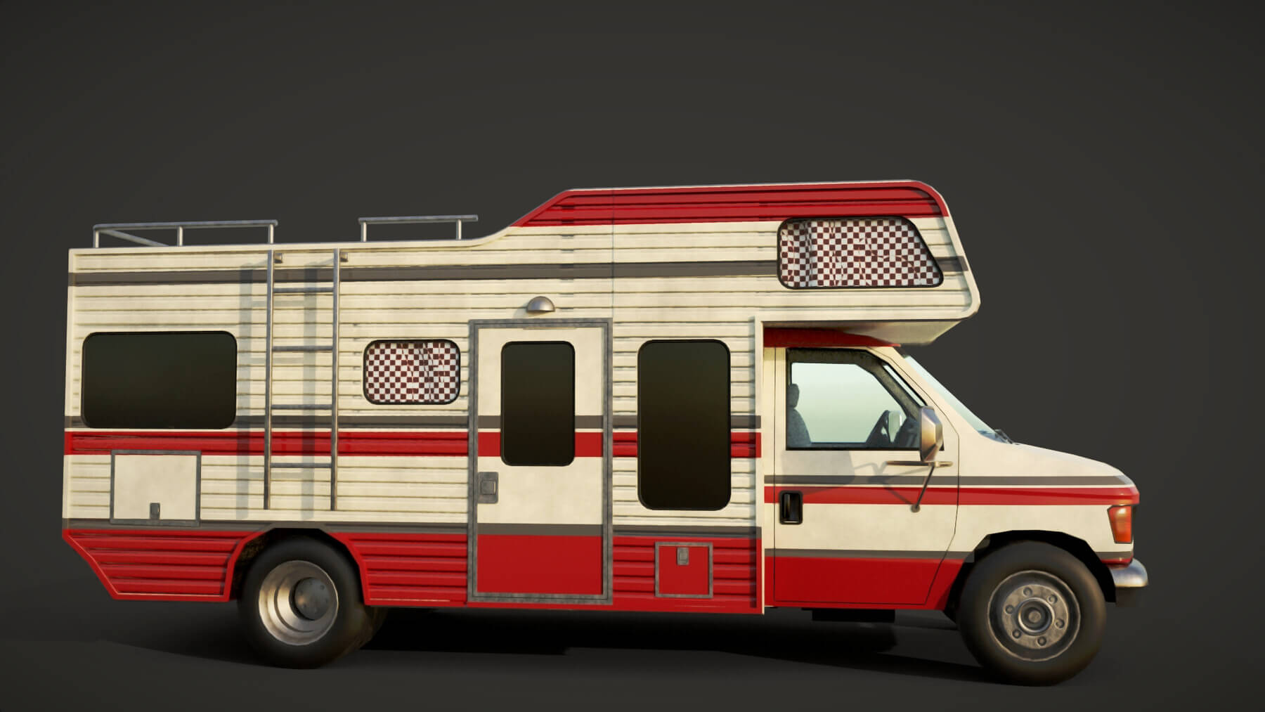Camper Van Truck - 3D Model by Holy360