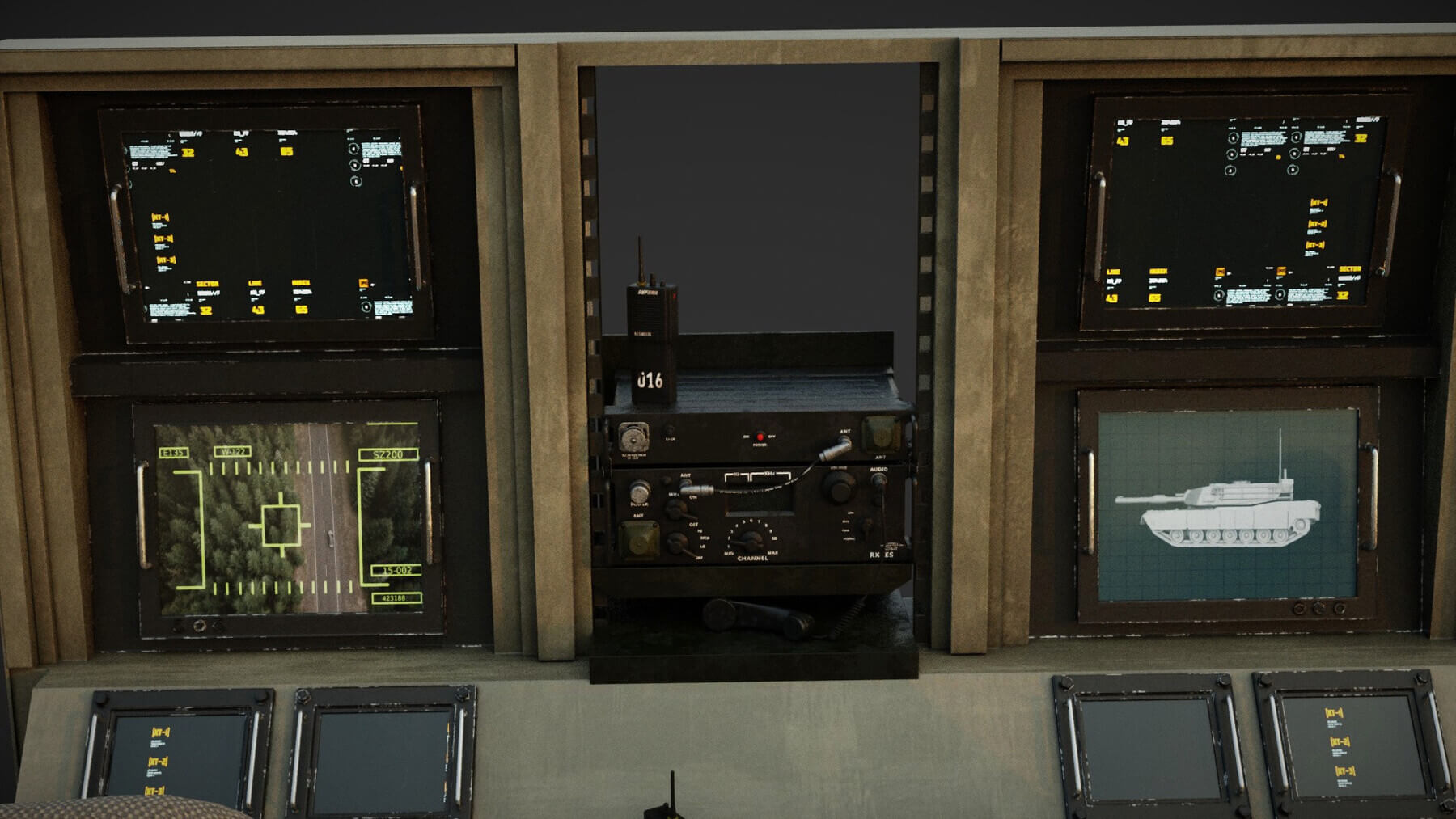 Hud Console Display - 3D Model by Holy360