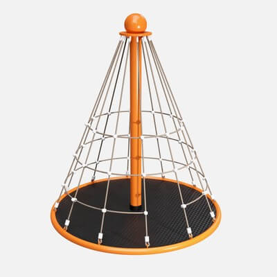 Carousel With Ropes Carousel with Rope Climber - 3D Model by HQ3DMOD