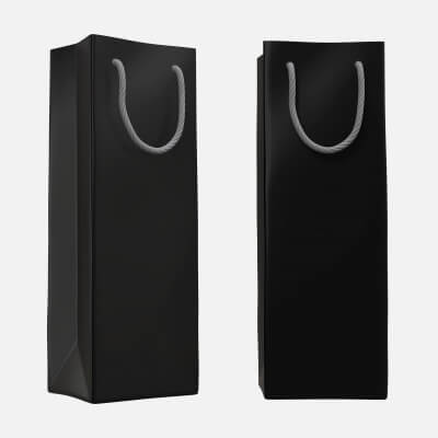 Paper Bag Slim with String Handle 02 - 3D Model by HQ3DMOD