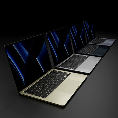 Apple MacBook Air 2024 - 3D Model by HT3dStudio