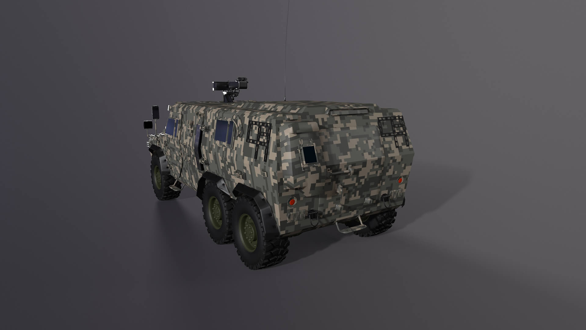 Military Vehicle - 3D Model by Huang_9527