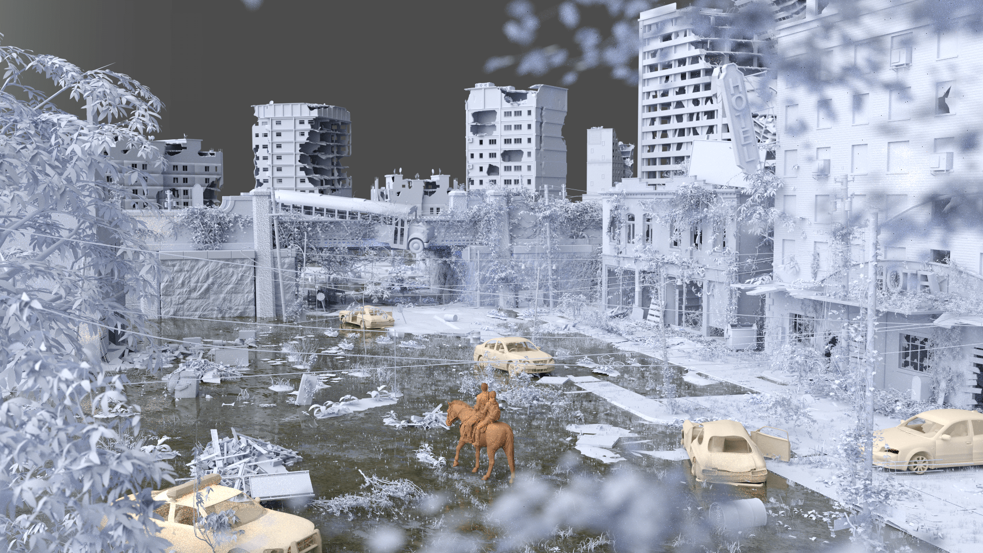 The Last Of Us 3D Render, Digital Art by hugomorate