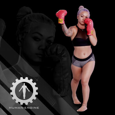 Female Scan - Violet 70