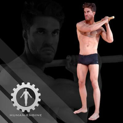 Mick Male Scan Pose 002 by Human-Engine