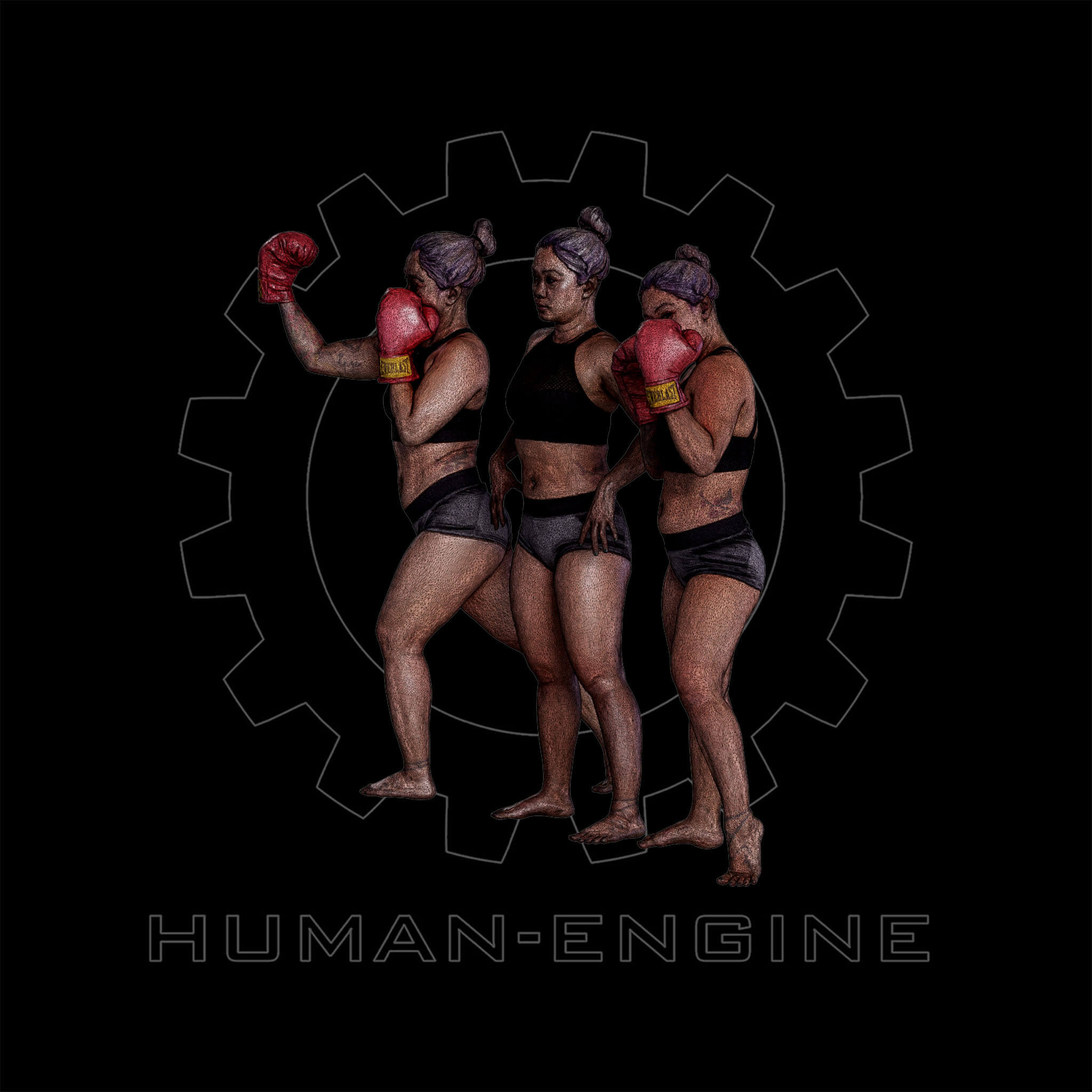 Violet Boxing Bundle - 3D Model by Human-Engine