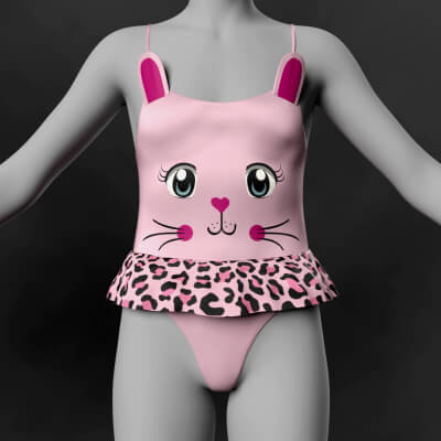 Hx Cat Suit 2 for Genesis 8 Female and Genesis 9