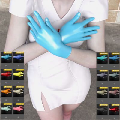 HX Rubber Gloves for Genesis 9