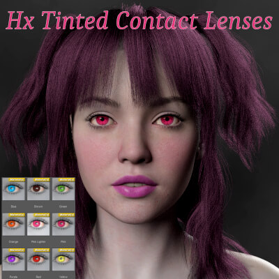 HX Tinted Contact Lenses for Genesis 9 Eyes