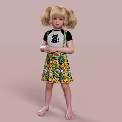 Alexandra T Morph for Genesis 9
