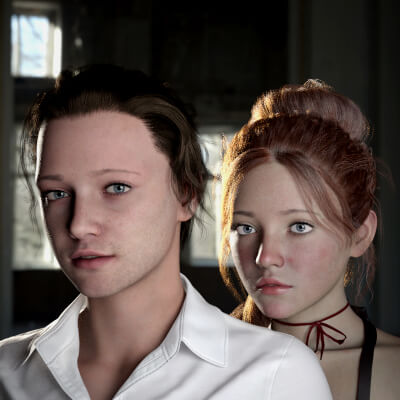 Angela M and George F 2 in 1 for Genesis 9