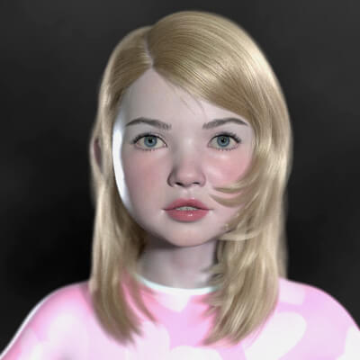 Anica M V2 Morph for Genesis 8 and 8.1 by HumanXYStudio