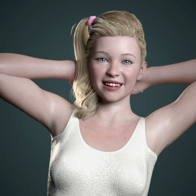 Dasha F Morph for Genesis 8 Female by HumanXYStudio