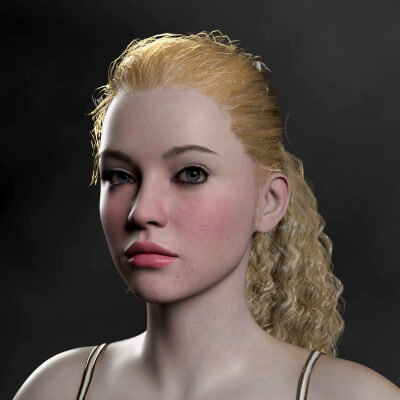 Elisabeth K Morph for Genesis 9