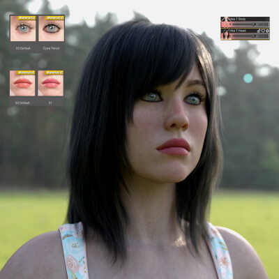 Erika T Pro Textures for Genesis 8 Female by HumanXYStudio