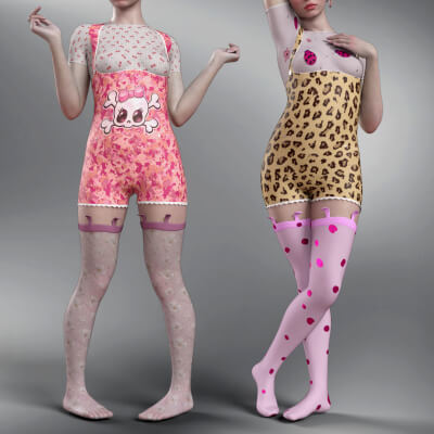 HX Cute Set X for Genesis 9