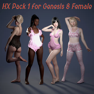 HX Pack 1 for Genesis 8 Female