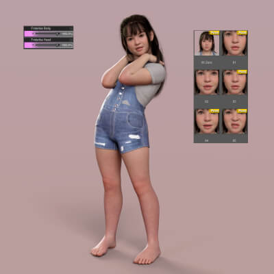 Friderika Morph for Genesis 9
