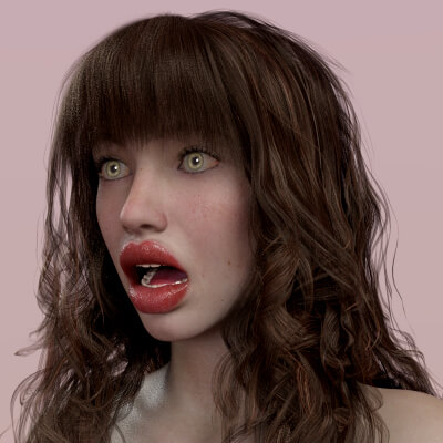 HX Silicone Lips for Genesis 8 Female