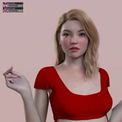 Kinga W Morph for Genesis 9