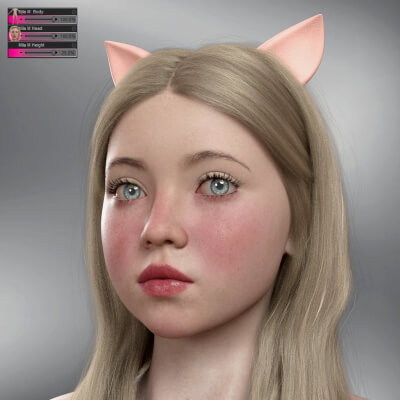 Mila M Morph for Genesis 8 Female