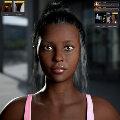 Mumbi K with Pro Textures for G8 Female