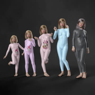 Patricia O 4 in 1 Plus 1 Morphs for Genesis 8 Female