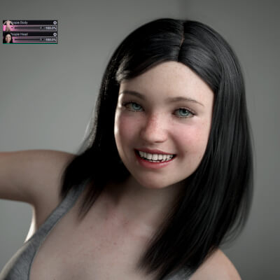 Poopie Morph for Genesis 8 Female by HumanXYStudio