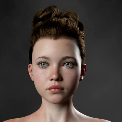 Terezka F Morph for Genesis 8.1 Female by HumanXYStudio